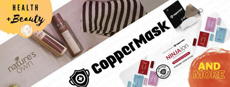 JC Worlwide Health Products JC Premiere Products, Copper Mask 2.0, Ninja Ion Personal Air Purifier